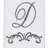 Avanti Linens Scroll Mono Fingertip Towel D