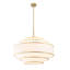 Aasim 30" 7-Light Dimmable Tiered Drum Chandelier-982949232