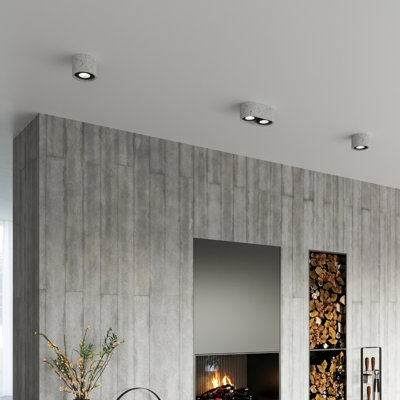 Basic Concrete Flush Mount