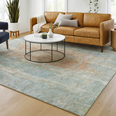 Premium Machine Washable Mayfield AMF2309 Abstract Rug