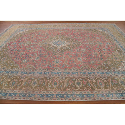 Pink Traditional   Area Rug 10x13