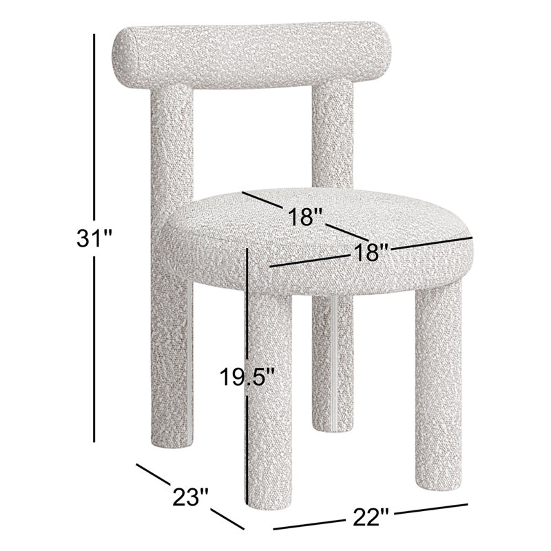 Chaise Ameryn Boucle
