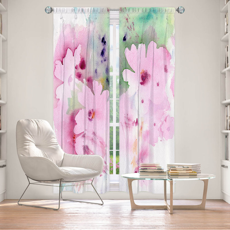 Paire de rideaux obscurcissant en polyester Eleora, L 20 po x L 82 po
