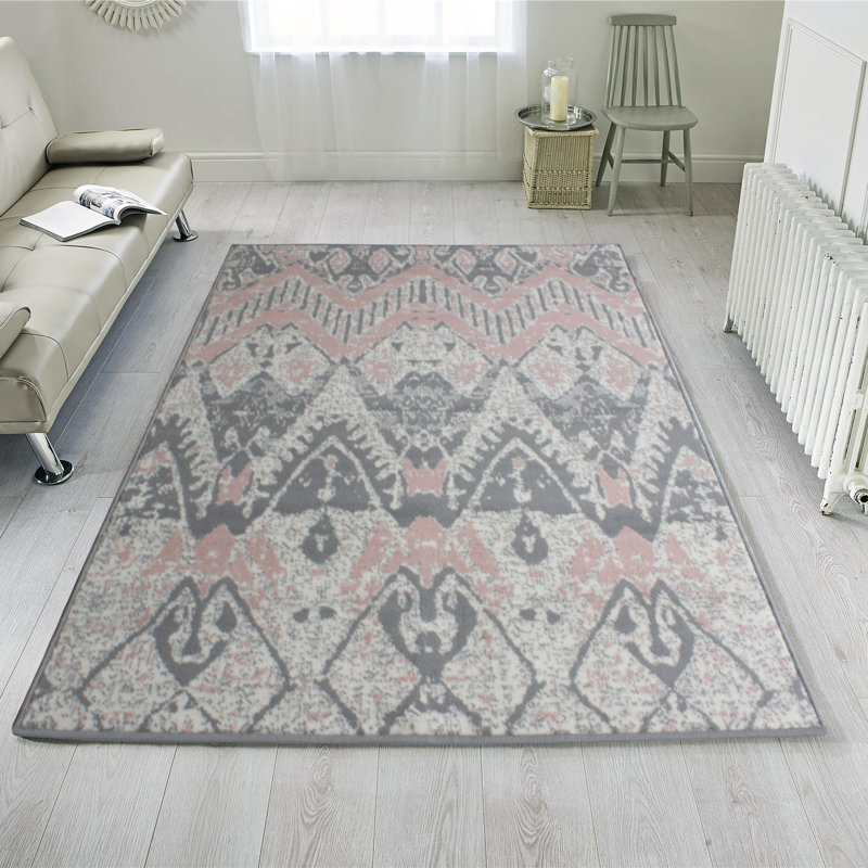 Gonvick Southwestern Area Rug, Rectangle 60 x 110cm