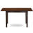 3 Piece Kitchen Table Set for Small Spaces Contains a Rectangle Dining Table with Butterfly Leaf and 2 Dining Room Chairs, Mahogany-567587350
