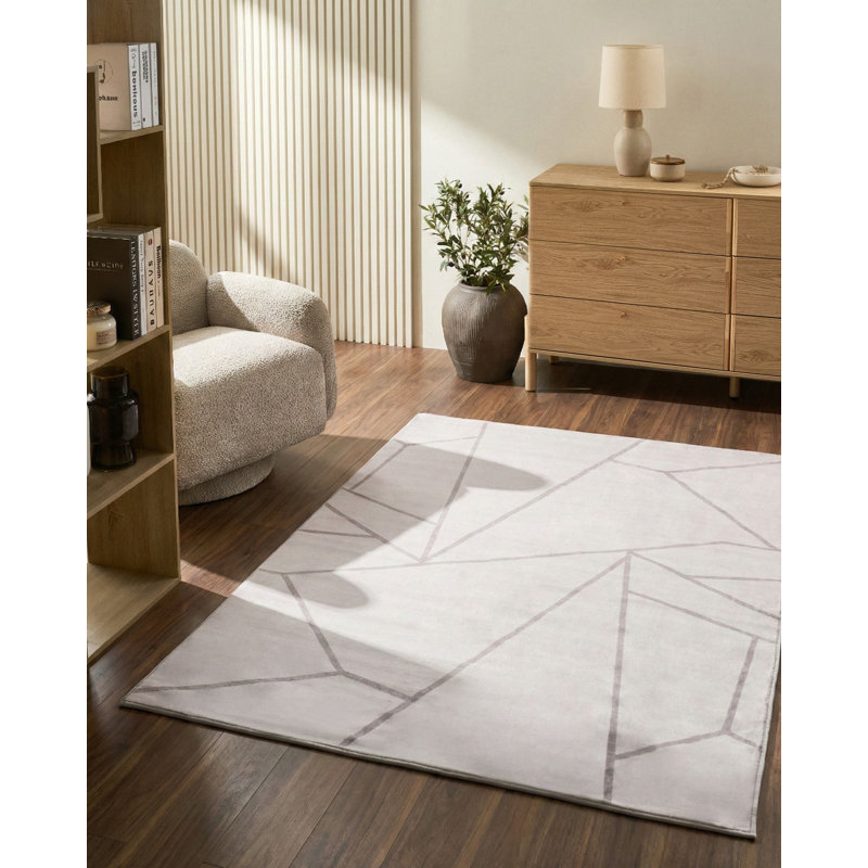 Geometric Area Rug, Rectangle 140 x 200 cm