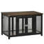 Cage pour chien avec dessus ouvert