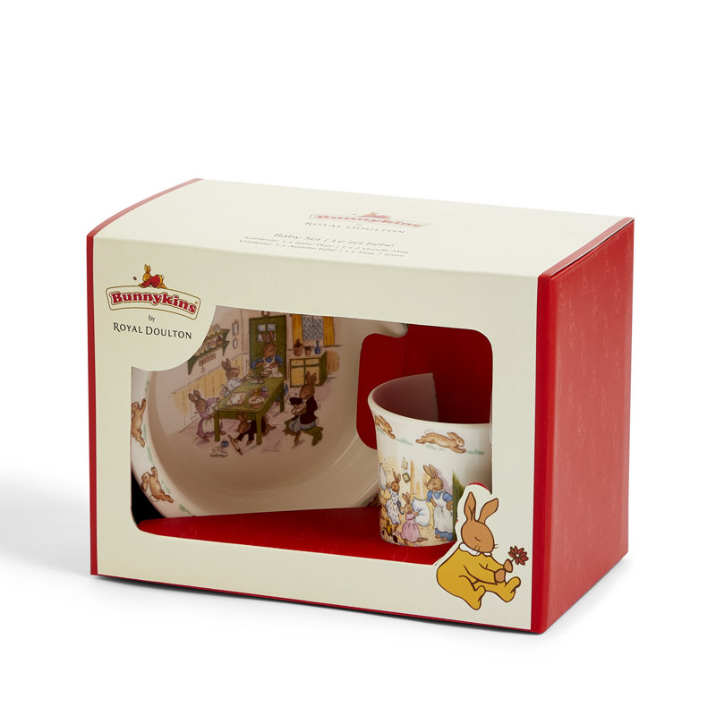 Bunnykins Nurseryware Baby Bowl and Handle Mug