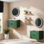Meuble-lavabo moderne (doit inclure le meuble-lavabo et le lavabo) avec rangement