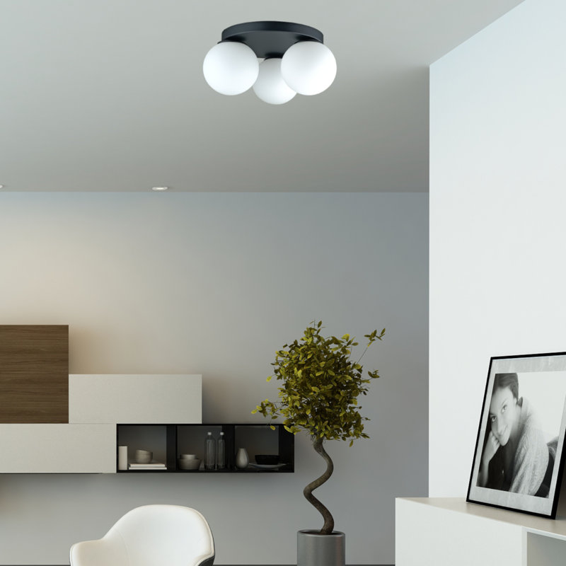 Borgella Glass Flush Mount
