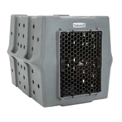 Latitude Run® CRaTE - Canine économique canine - très grand - granit Coyote