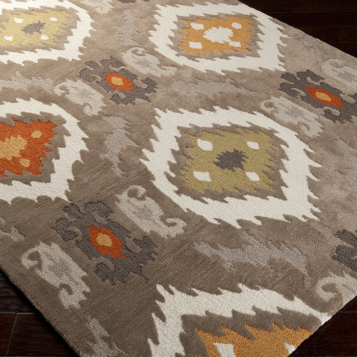 Dolly Ikat Indoor Rug, Rectangle 8' x 11'