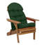 Outdoor 4'' Adirondack Chair Seat / Back Cushion-1342989433
