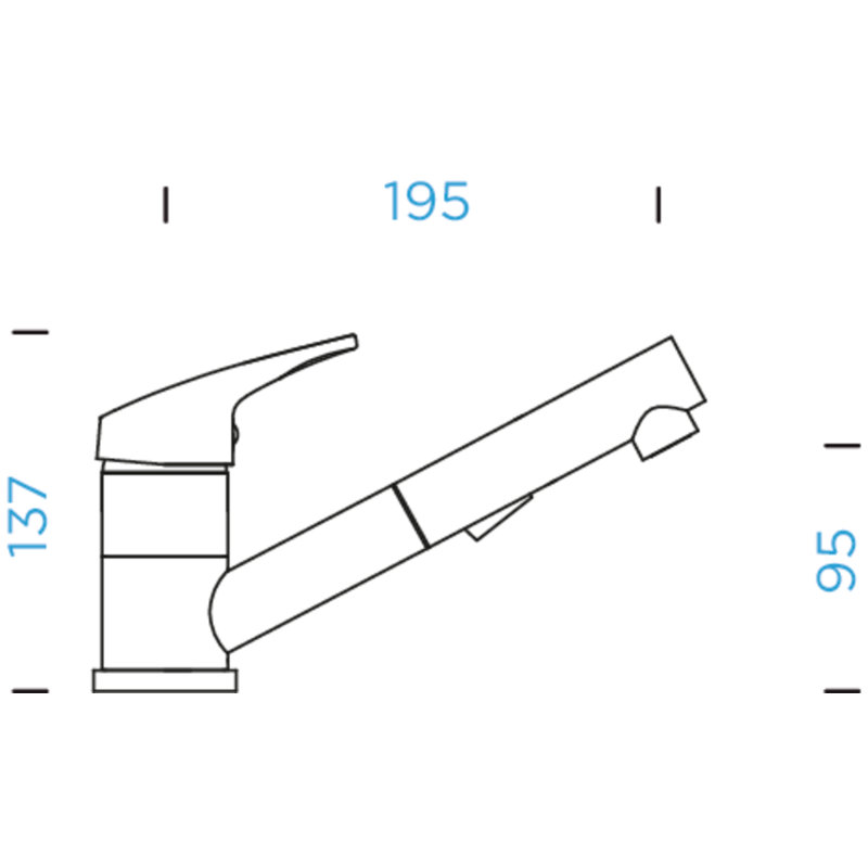 Schock Single Lever Monobloc Tap