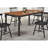 Hayward Walnut And Black Dining Table