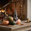Décorations d'Halloween, pendentifs de poupée sans visage, pendentifs gnome lumineux-2053136681