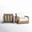 Donnie Acacia Outdoor Lounge Chair