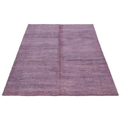 Tapis mauve Loreto 6 pi 6 po x 9 pi 10 po