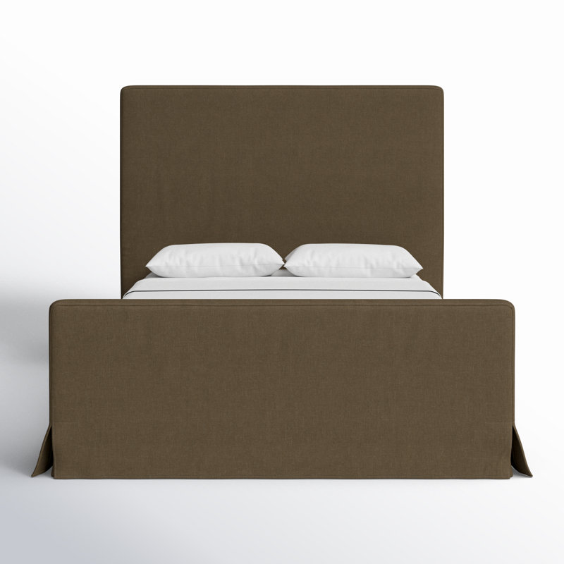 Daphne Upholstered Bed, Queen, Brussels Pine