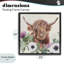 Cadre flottant Penny The Highland Cow, design par Lux + Me Designs-991372984-991372985