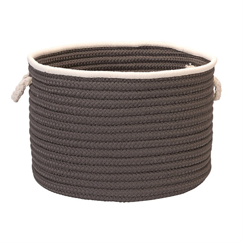 Panier en tissu Otis, Gris, H 12 po x l 18 po x P 18 po