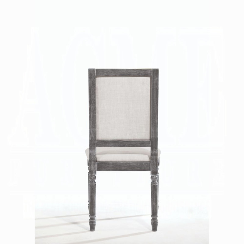 Ensemble de 2 chaises d'appoint en bois