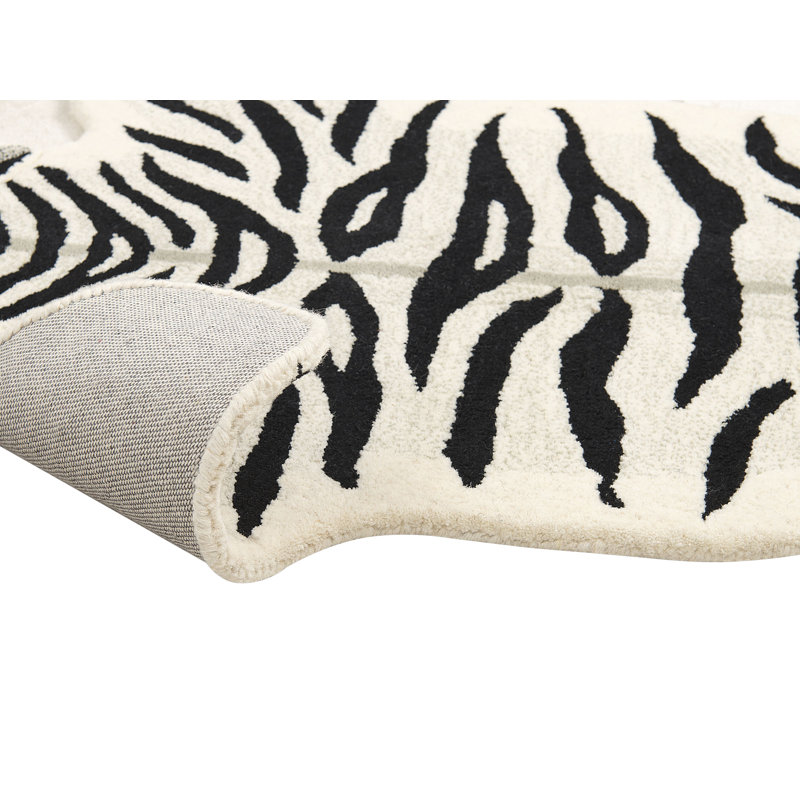 Labarbera Animal Print Wool Hand Woven 100cm X 160cm Area Rug