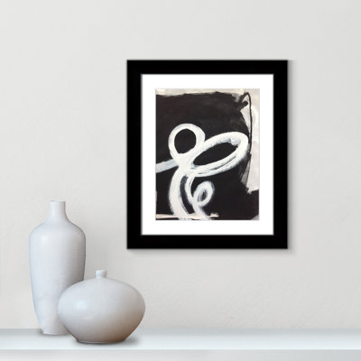 Bronte Ansonia Swirly Swirls II, impression encadrée sur papier