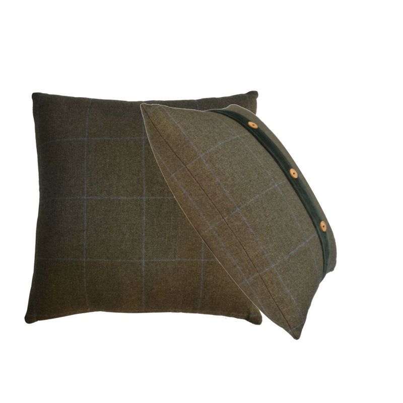 Albertia Gingham Square Throw Cushion