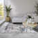 Malard Machine Woven Sapphire Gold Area Rug