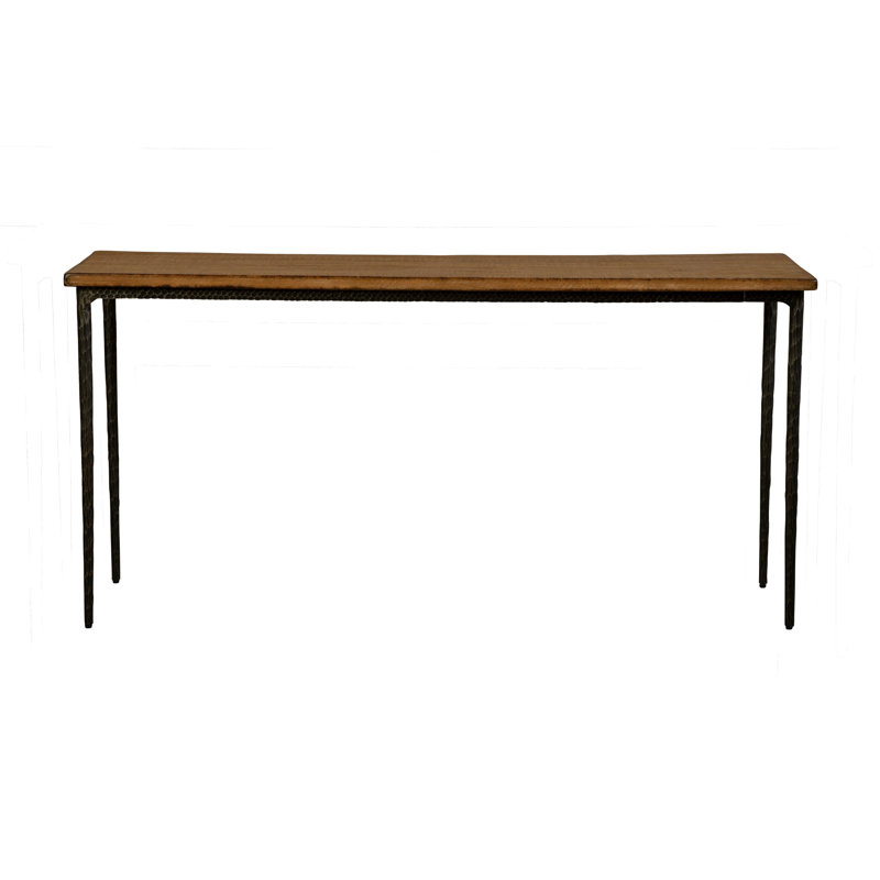 Outi Reclaimed Pine Console Table, Antique Natural