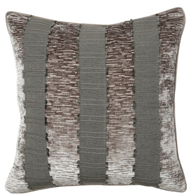 Tassel Tape Square Pillow Cover & Insert