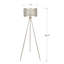Lampe trépied 59 po Zenobia-1795705747