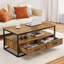 Frame Coffee Table with Storage