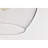 Tasio Brass Pendant Light With Clear Decanter Glass Shade