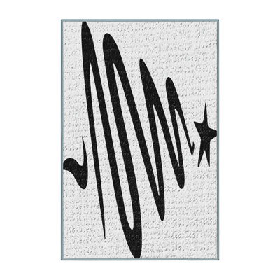 Tapis de noël zone noire