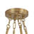 Single-Light Basketball Glossy Glass Semi-Flush Mount