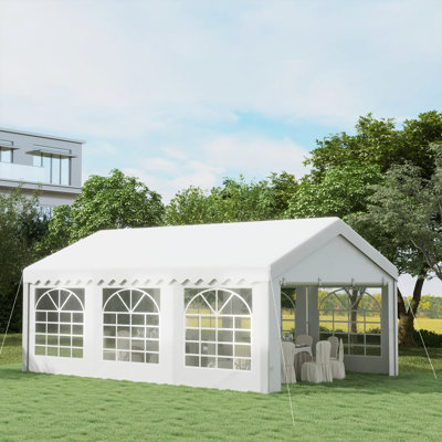 Outsunny Garden Gazebo Marquee Canopy Carport Shelter Party Tent