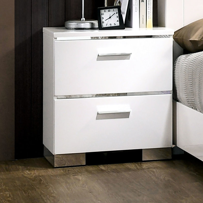 Table de chevet Modern, White