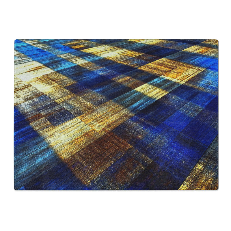Plaid Design Vol.2  Glass Chopping Board