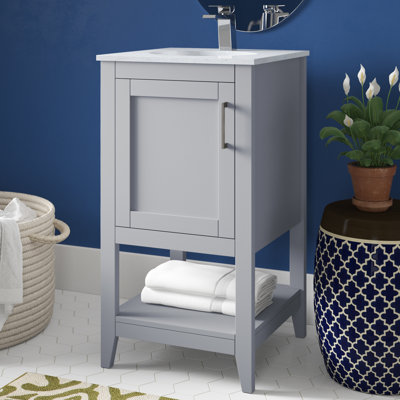 Ensemble de meuble-lavabo simple 18 po Scottsbluff