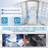 2.4 cu. ft. Portable Automatic Washer W/ 10 Programs & 8 Water Levels Selections Built-in Drain Pump-94815451