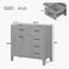 Base de meuble-lavabo simple 35,5 po seulement-97767432