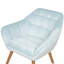 Zariah Velvet Armchair-1253929585