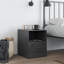 34.5cm W Steel Bedside Table-101281125