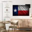 Drapeau de Borges au Texas sur bois-107832509