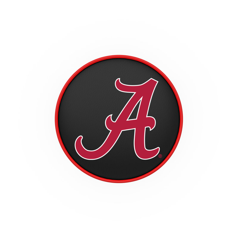 Tabouret de bar et de comptoir pivotant NCAA, Tabouret de bar (assise de 30 po de hauteur), Alabama (Script)
