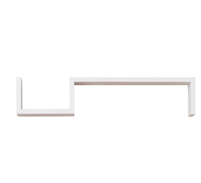 Taylorsville 2 Piece Floating Shelf, White