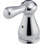 Douche de baignoire à levier en métal Leland