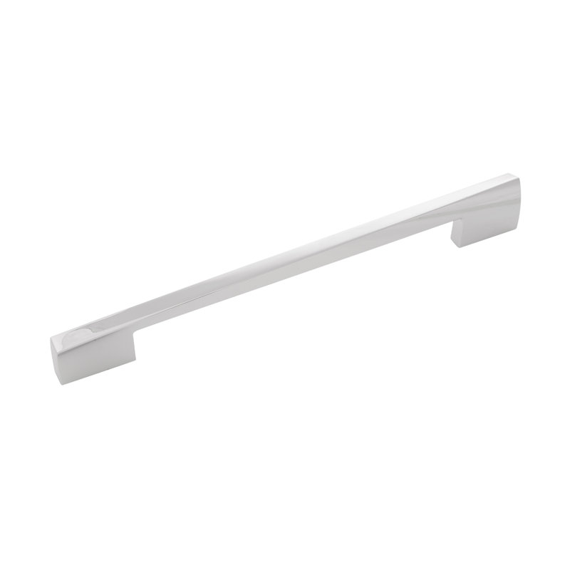 Poignée d'électroménager 6 5/16 po Flex to Center, Chrome, 8 13/16"